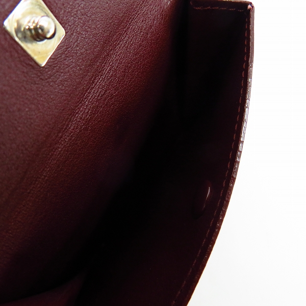 実際に弊社で買取させて頂いたCARTIER/カルティエ カボション 二つ折り財布の画像 5枚目