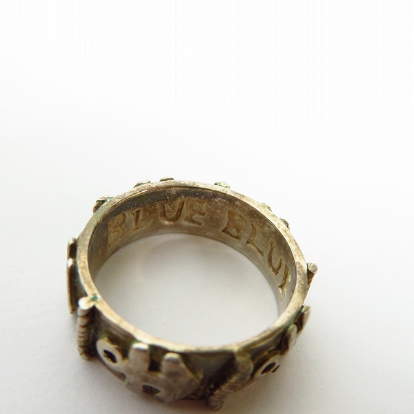 実際に弊社で買取させて頂いたBLUE BLUE/ブルーブルー リング 3点セット #9/#12.5/#17の画像 4枚目