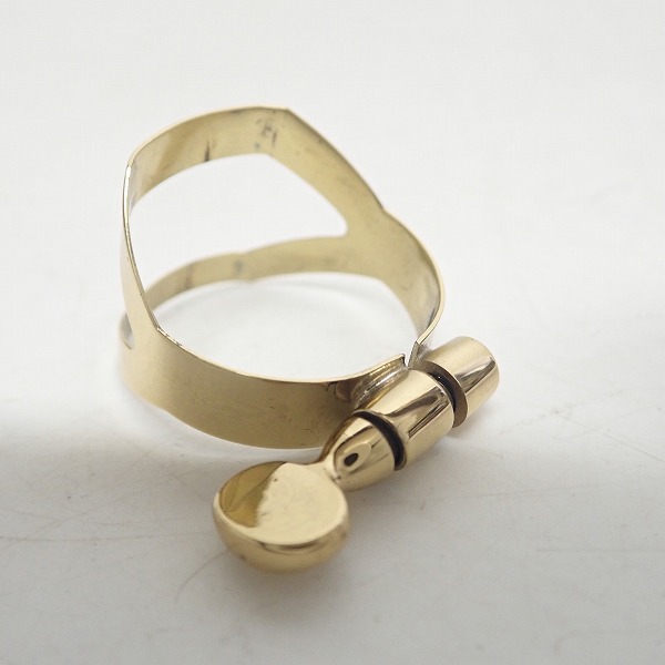 実際に弊社で買取させて頂いたSELMER/セルマー アルトサックス用 リガチャー ゴールドの画像 2枚目