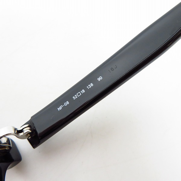 実際に弊社で買取させて頂いた999.9/フォーナインズ メガネフレーム NP-08の画像 4枚目