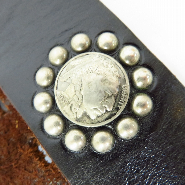 実際に弊社で買取させて頂いたHTC/エイチティーシー インディアンコンチョベルト 32の画像 5枚目