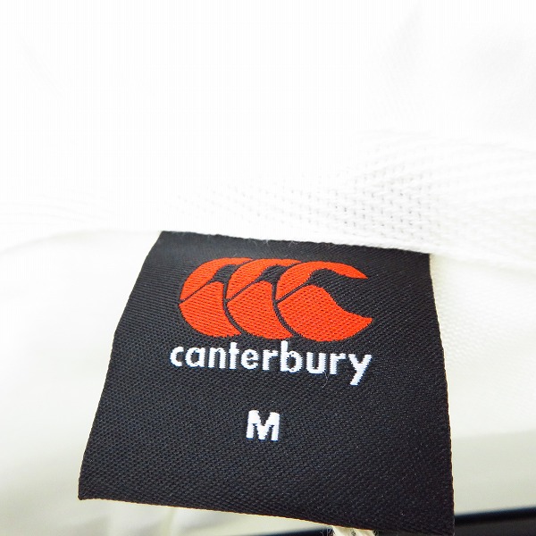 実際に弊社で買取させて頂いた【未使用】CANTERBURY/カンタベリー Rugby JERSEY ポロシャツ ホワイト/Mの画像 2枚目