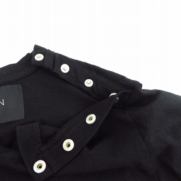 実際に弊社で買取させて頂いたHYDROGEN/ハイドロゲン 左肩スカルボタン長袖Tシャツ/Sの画像 6枚目