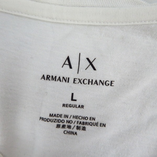 実際に弊社で買取させて頂いたESTNATION/エストネーション ARMANI EXCHANGE/アルマーニエクスチェンジ 半袖Tシャツ L/2点セットの画像 2枚目