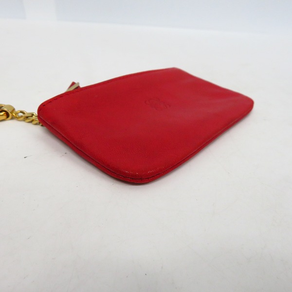実際に弊社で買取させて頂いたLOEWE/ロエベ アナグラム レザー コインケースの画像 2枚目
