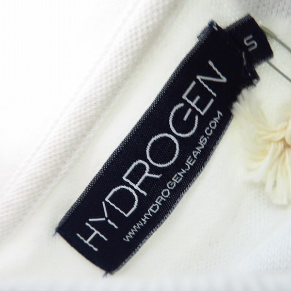 実際に弊社で買取させて頂いたHYDROGEN/ハイドロゲン スカルパッチ ハーフスリーブ/半袖 ポロシャツ Size：Sの画像 2枚目