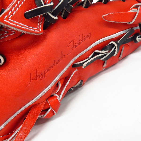 実際に弊社で買取させて頂いたHI-GOLD/ハイゴールド KKG-1168 心極 硬式/外野手用/右投げ 野球 グローブの画像 7枚目