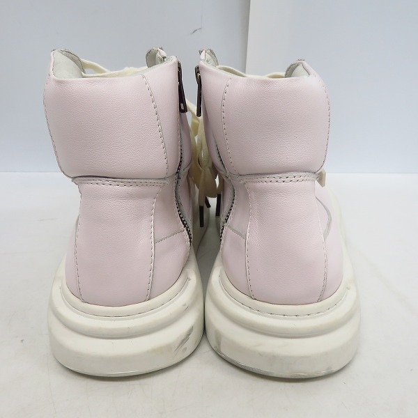 実際に弊社で買取させて頂いたDIET BUTCHER SLIM SKIN/ダイエットブッチャースリムスキン Plaster サイドジップ レザー ハイカット スニーカー 43の画像 1枚目