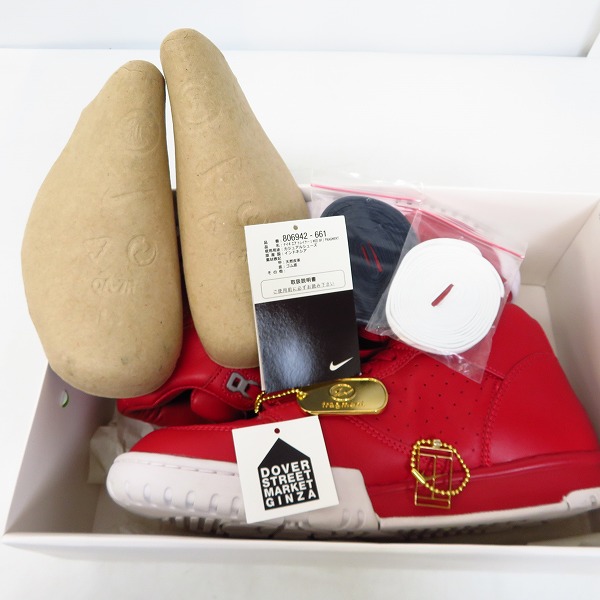 実際に弊社で買取させて頂いたNIKE×fragment design/ナイキ×フラグメント NikeLab AIR TRAINER 1 MID SP 806942-661/27の画像 6枚目