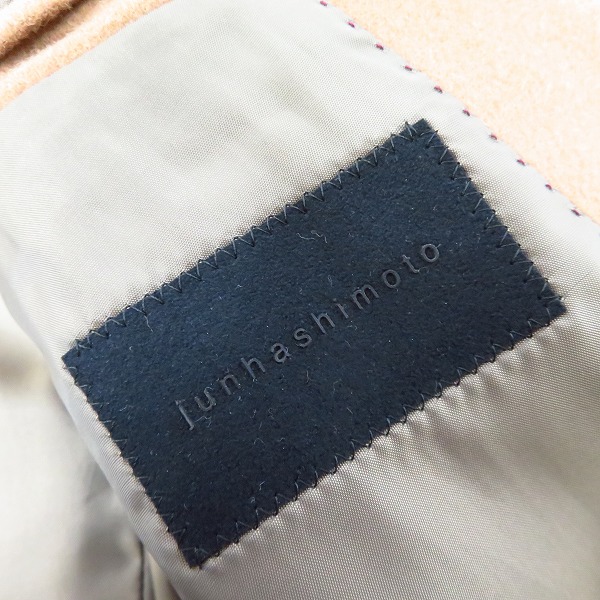 実際に弊社で買取させて頂いたjunhashimoto/ジュンハシモト ウール チェスターコート COT028/2の画像 3枚目