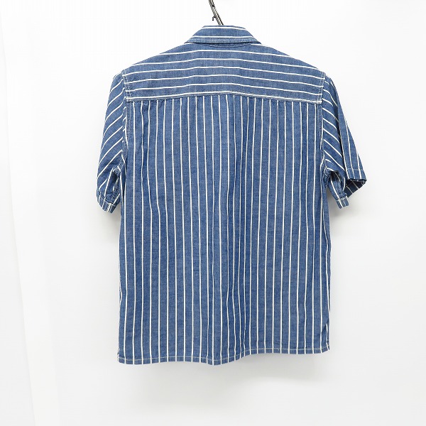 実際に弊社で買取させて頂いたdrestrip/ドレストリップ ストライプ柄半袖シャツ 胸ワッペンの画像 1枚目