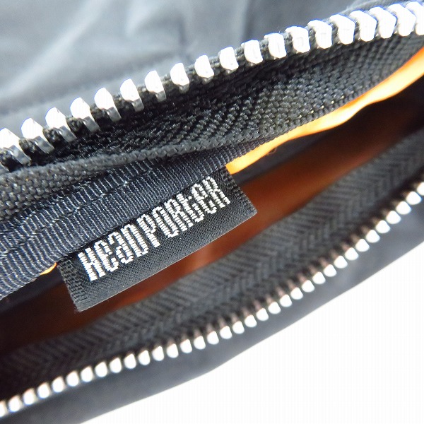 実際に弊社で買取させて頂いたHEAD PORTER/ヘッドポーター TANKER/タンカー ミニショルダーバッグ ブラックの画像 4枚目