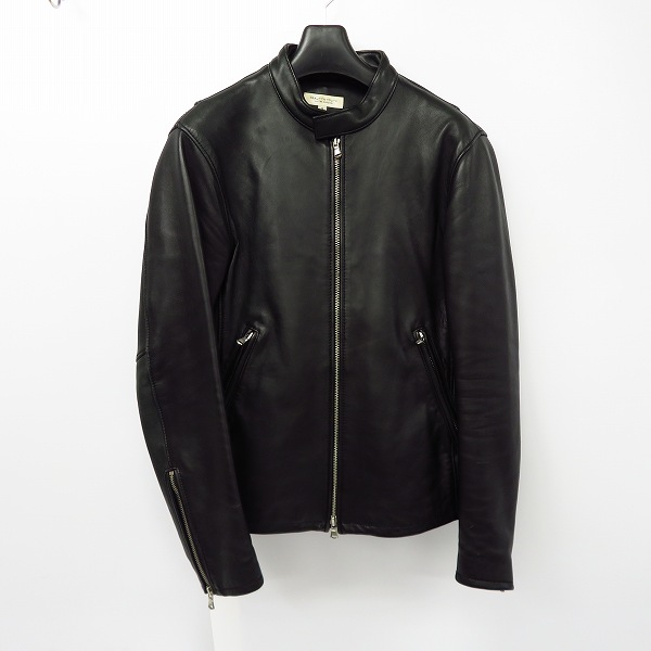 BEAUTY&YOUTH UNITED ARROWS シングルライダース BEAUTY&YOUTH UNITED ARROWS/ビューティ&ユース 羊革 レザーシングル