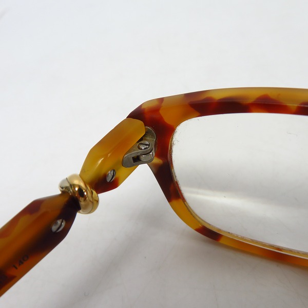実際に弊社で買取させて頂いたCartier/カルティエ 眼鏡/メガネフレーム べっ甲柄/デミ柄 ケース付きの画像 7枚目