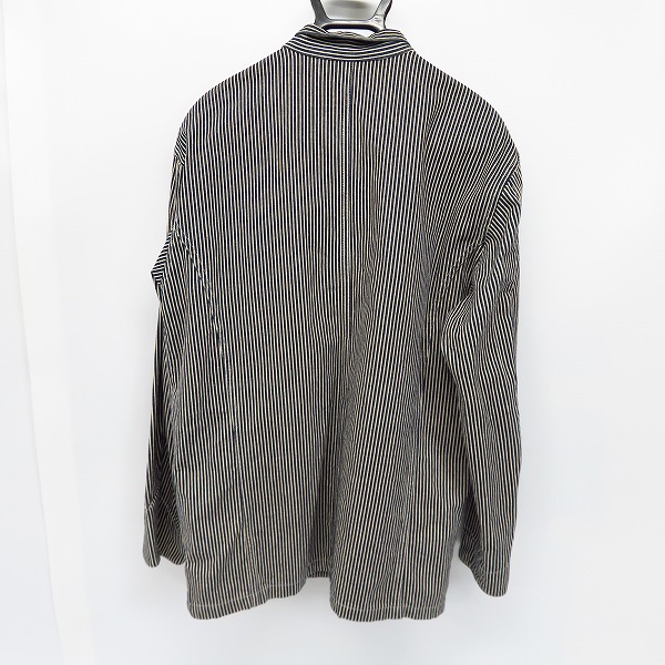 実際に弊社で買取させて頂いたGOOD ENOUGH/グッドイナフ GDEH　ストライプジャケット/Mの画像 1枚目