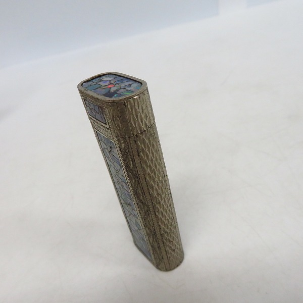 実際に弊社で買取させて頂いたCartier/カルティエ 装飾ガスライター モザイクオパールの画像 3枚目