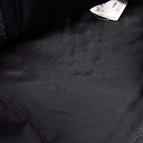 実際に弊社で買取させて頂いたEDIFICE/エディフィス ウール 帯ベルト付き コート/44の画像 5枚目