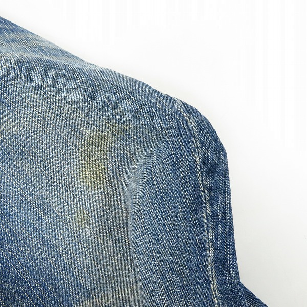 実際に弊社で買取させて頂いたFACTOTUM/ファクトタム デニムパンツ ブーツカット ダメージ加工/46の画像 6枚目