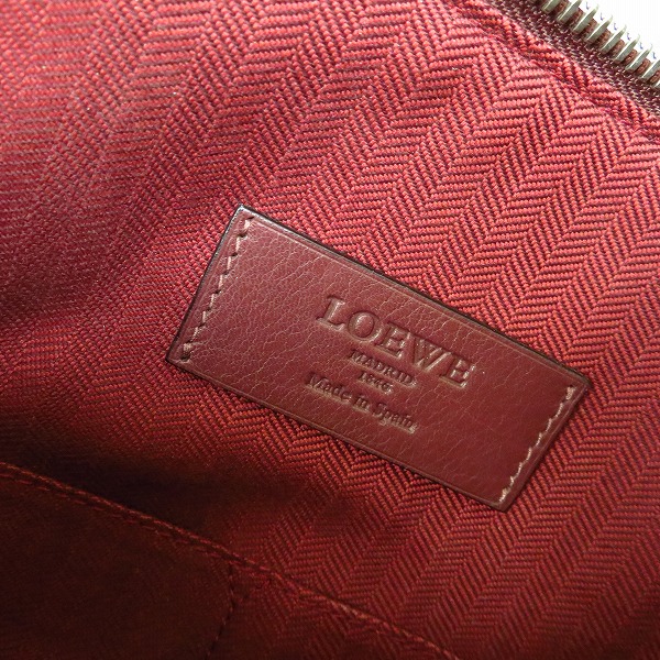 実際に弊社で買取させて頂いたLOEWE/ロエベ レザー ビジネスバッグ/ブリーフケース/トートバッグの画像 4枚目