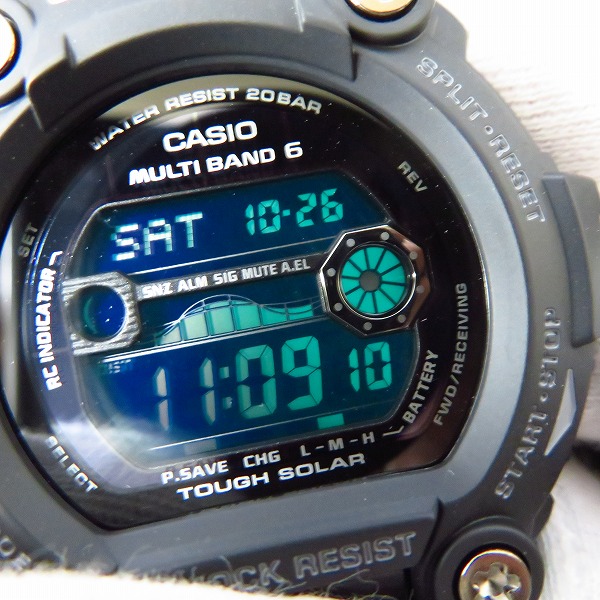 実際に弊社で買取させて頂いたG-SHOCK/Gショック タフソーラー タイドグラフ 海外モデル/GW-7900B-1ERの画像 4枚目