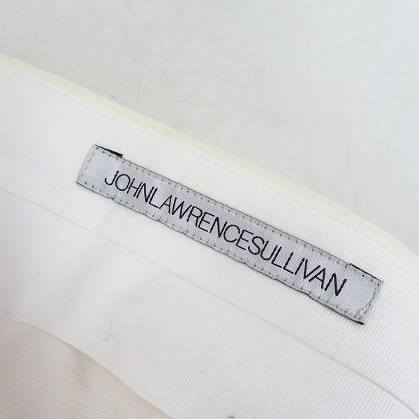 実際に弊社で買取させて頂いたJOHN LAWRENCE SULLIVAN/ジョンローレンスサリバン ウールスラックス パンツ Size：46の画像 3枚目