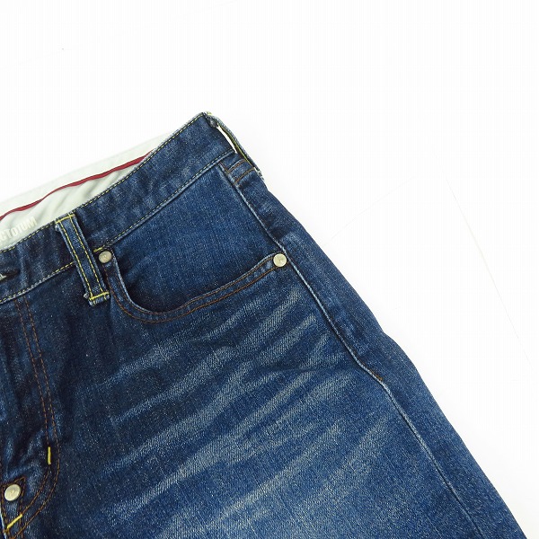 実際に弊社で買取させて頂いたFACTOTUM/ファクトタム インディゴデニムパンツ 08042901/30の画像 6枚目