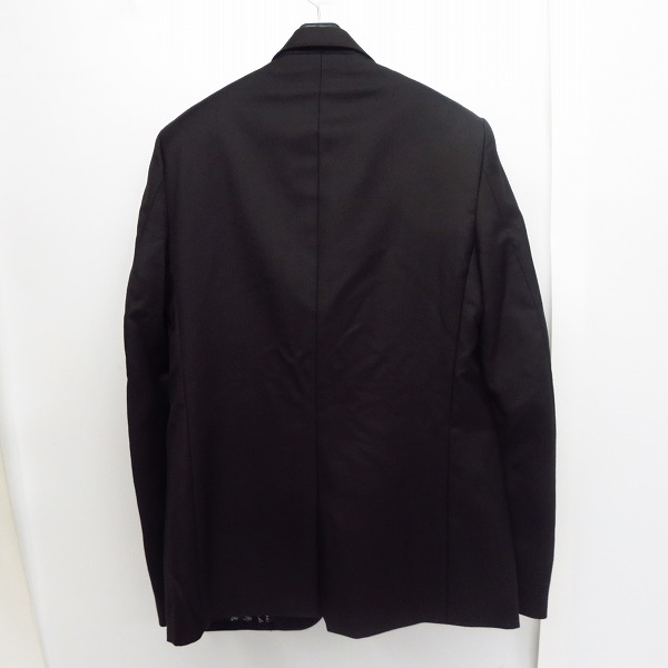 実際に弊社で買取させて頂いたGIVENCHY/ジバンシー metal zip jacket/ブラック ジャケット BM302J103N/52の画像 1枚目