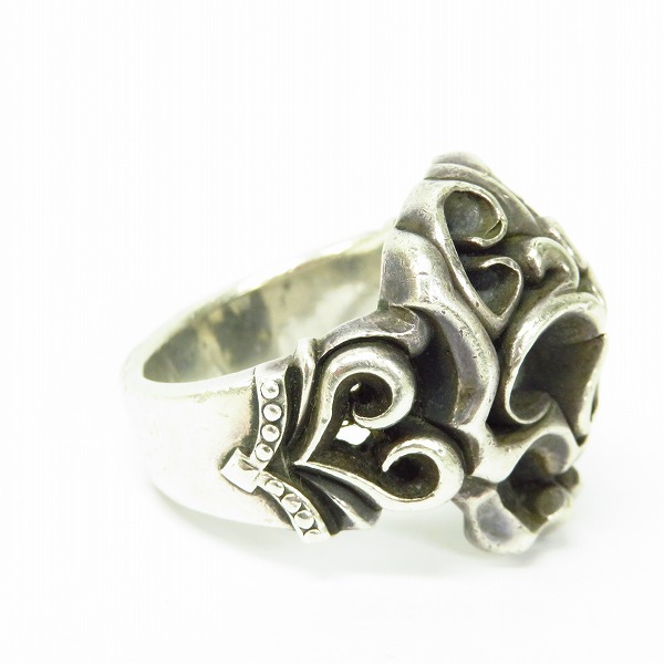 実際に弊社で買取させて頂いたDEAL DESIGN/ディールデザイン ハッピーデッドスカル リング 27号の画像 3枚目