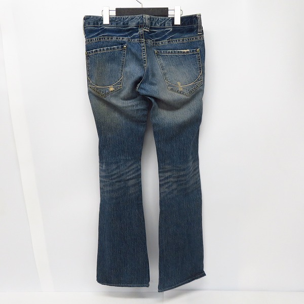 実際に弊社で買取させて頂いたFACTOTUM/ファクトタム デニムパンツ ブーツカット ダメージ加工/46の画像 1枚目