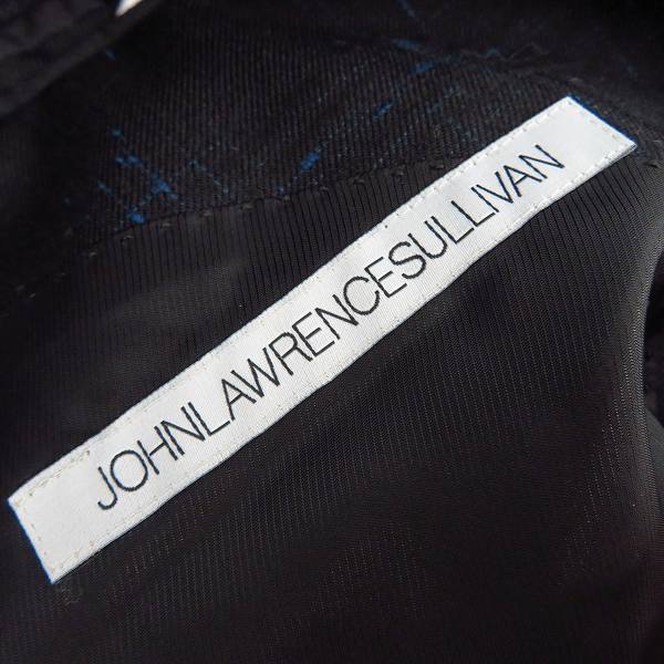 実際に弊社で買取させて頂いたJOHN LAWRENCE SULLIVAN/ジョンローレンスサリバン 襟ベロア テーラードジャケット/36の画像 2枚目