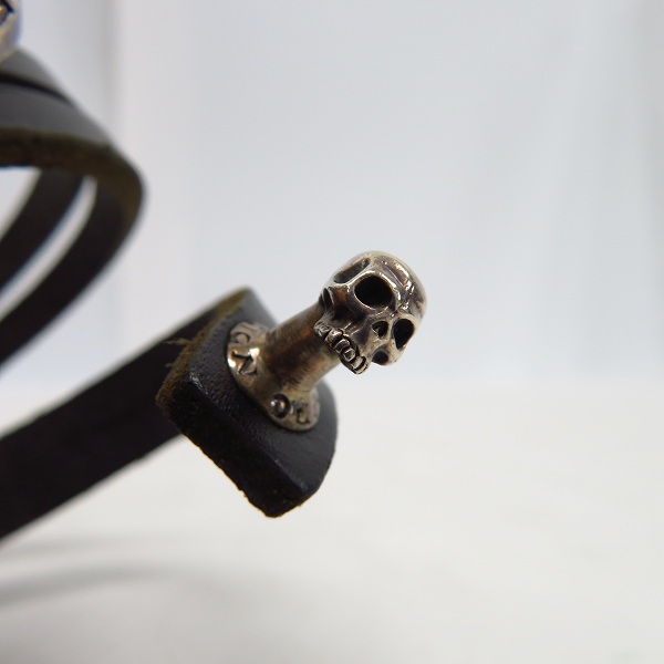 実際に弊社で買取させて頂いたDEAL DESIGN/ディールデザイン レザー フォース ブレスレットの画像 1枚目