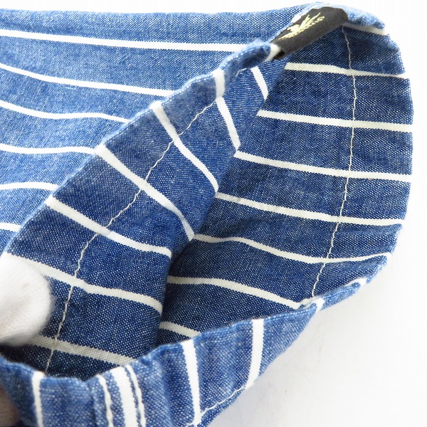 実際に弊社で買取させて頂いたdrestrip/ドレストリップ ストライプ柄半袖シャツ 胸ワッペンの画像 4枚目