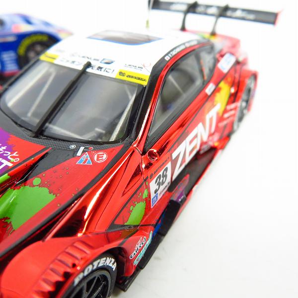 実際に弊社で買取させて頂いたEBBRO/エブロ 1/43 SUBARU BRZ R&DスポーツスーパーGT300/LEXUS TEAM ZENT CERUMO スーパーGT500 2点セットの画像 5枚目