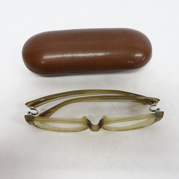 実際に弊社で買取させて頂いた999.9/フォーナインズ フルリム メガネフレーム/眼鏡/アイウェア NP-41の画像 8枚目