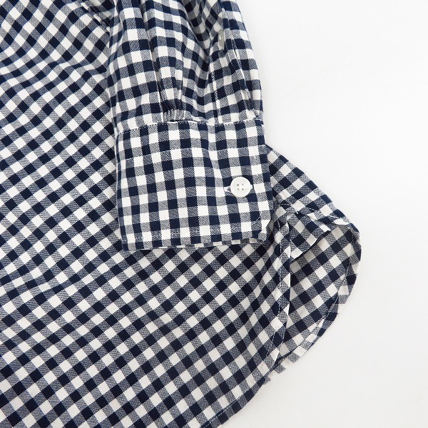 実際に弊社で買取させて頂いたMACKINTOSH PHILOSOPHY/マッキントッシュ ギンガムチェック ブリティッシュボタンダウンシャツ/38の画像 6枚目