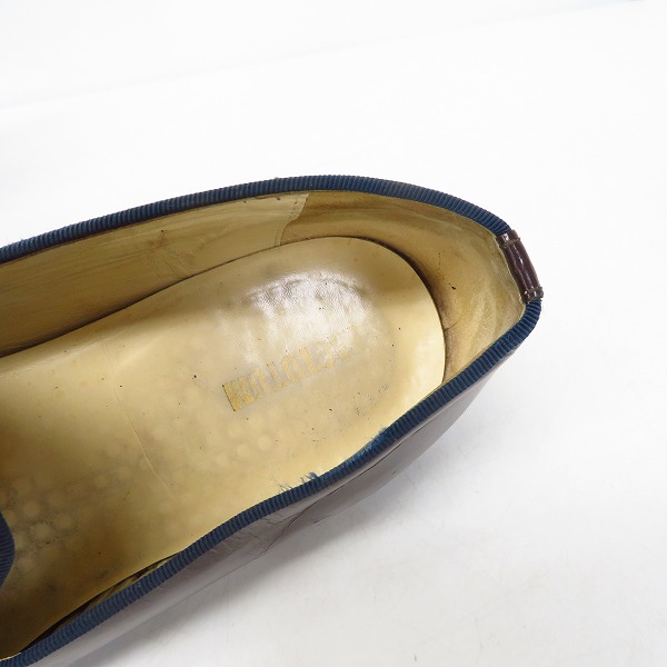 実際に弊社で買取させて頂いたFACTOTUM/ファクトタム レザーローファー 27の画像 4枚目