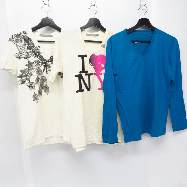 実際に弊社で買取させて頂いたフランシストモークス/ロアー/ドレスキャンプ 半袖/長袖 カットソー/Tシャツ/ロンT/シャツ 6点セットの画像 1枚目