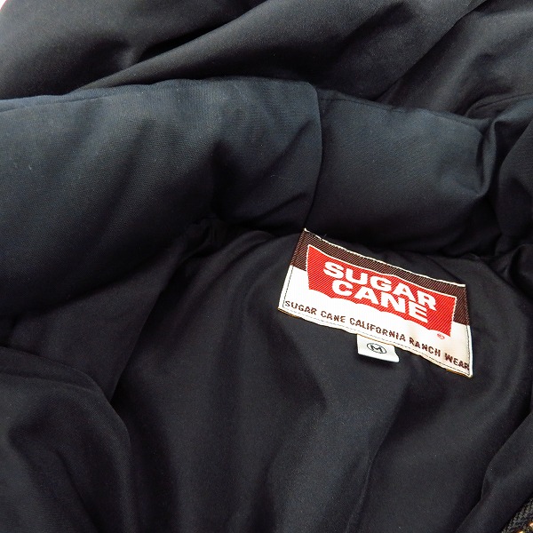実際に弊社で買取させて頂いたSUGAR CANE/シュガーケーン ダウンジャケット SC10750 Mの画像 5枚目