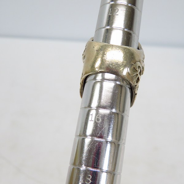 実際に弊社で買取させて頂いたRAZY PIG/クレイジーピッグ #255 ベートーベンリング/14号の画像 4枚目