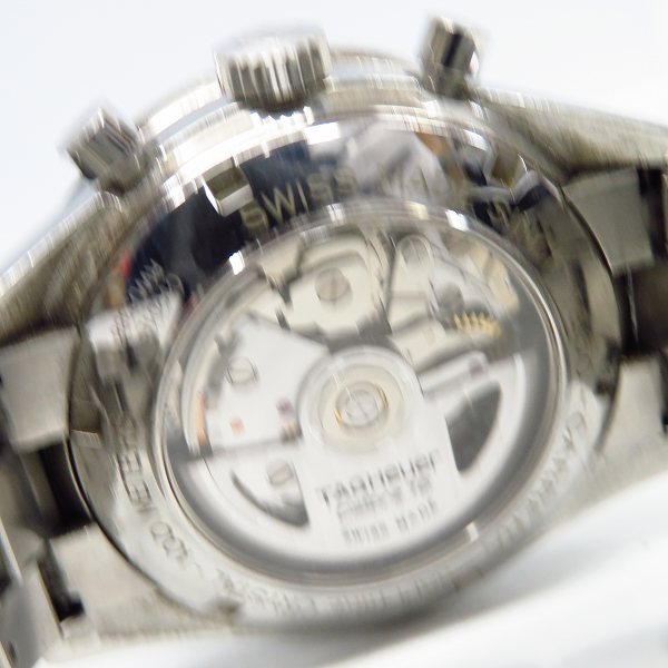 実際に弊社で買取させて頂いたTAG HEUER/タグホイヤー カレラタキメータークロノ キャリバー16 CV201E.BA0786の画像 4枚目