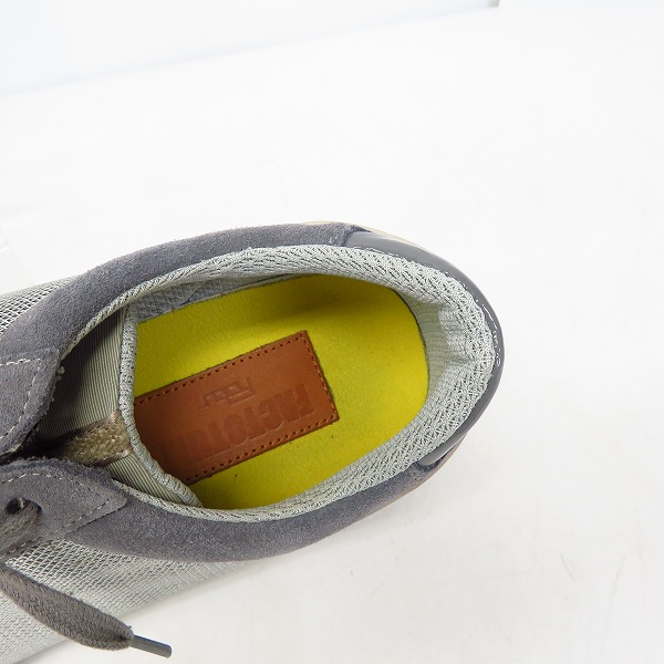 実際に弊社で買取させて頂いたFACTOTUM/ファクトタム スウェード切替 スニーカー 28の画像 4枚目