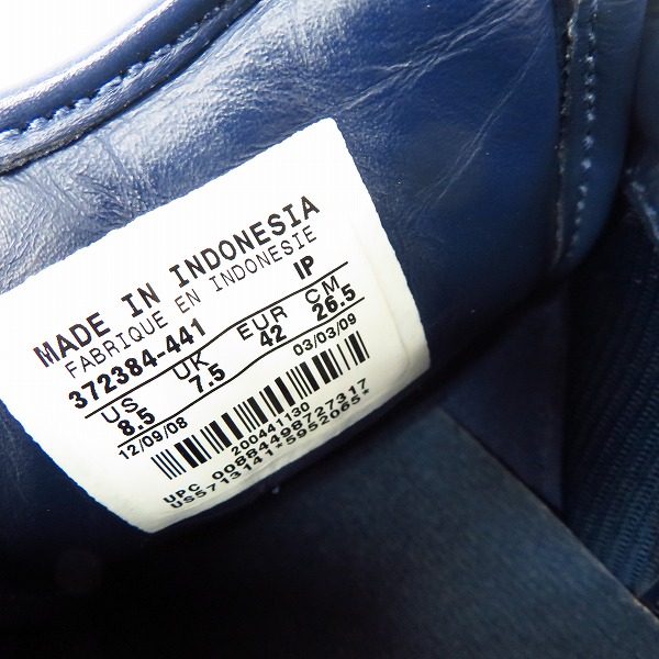 実際に弊社で買取させて頂いたNIKE×UNIFORM EXPERIMENT×Fragment AIR ZOOM TENNIS CLASSIC TZ/エア ズーム テニス クラシック 372384-441/26.5 の画像 5枚目