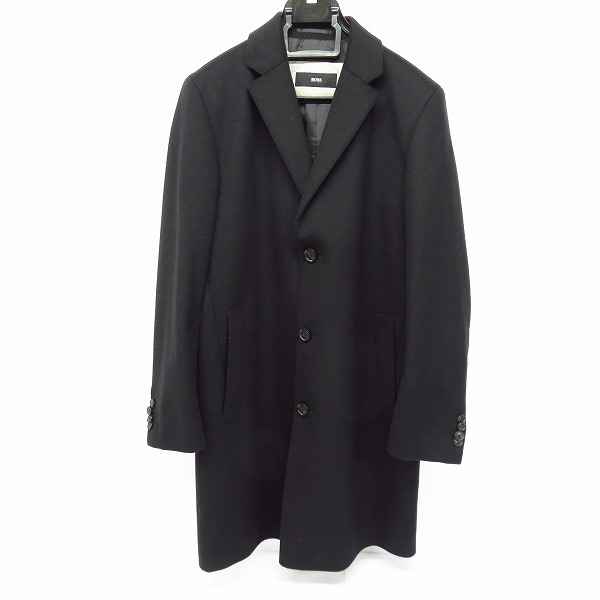 実際に弊社で買取させて頂いたHUGO BOSS/ヒューゴボス カシミア ウール チェスターコート/US40R