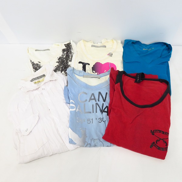 実際に弊社で買取させて頂いたフランシストモークス/ロアー/ドレスキャンプ 半袖/長袖 カットソー/Tシャツ/ロンT/シャツ 6点セット