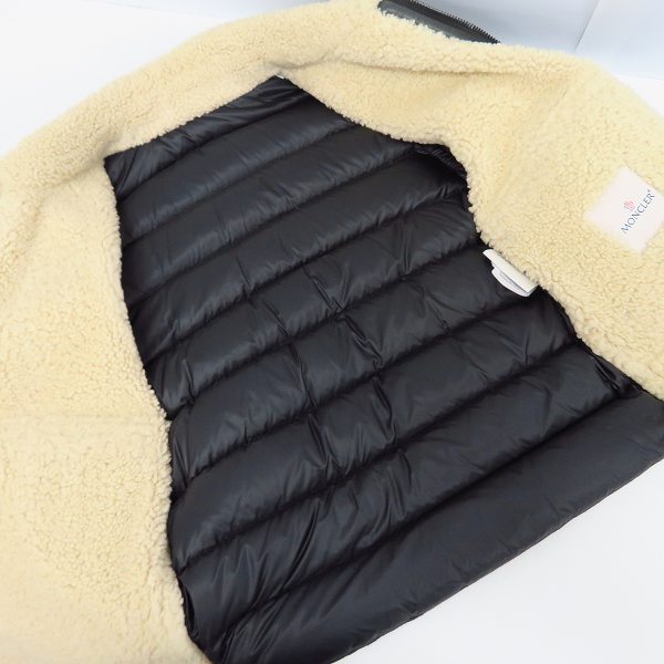 JPタグ】MONCLER/モンクレール LAREDO/ラレード ラムレザー ムートン 