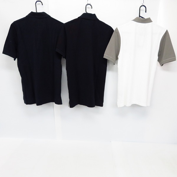 実際に弊社で買取させて頂いた【未使用含む】HYDROGEN/ハイドロゲン スカルワッペン ハーフスリーブ/半袖 ポロシャツ Size：S 3点セットの画像 1枚目