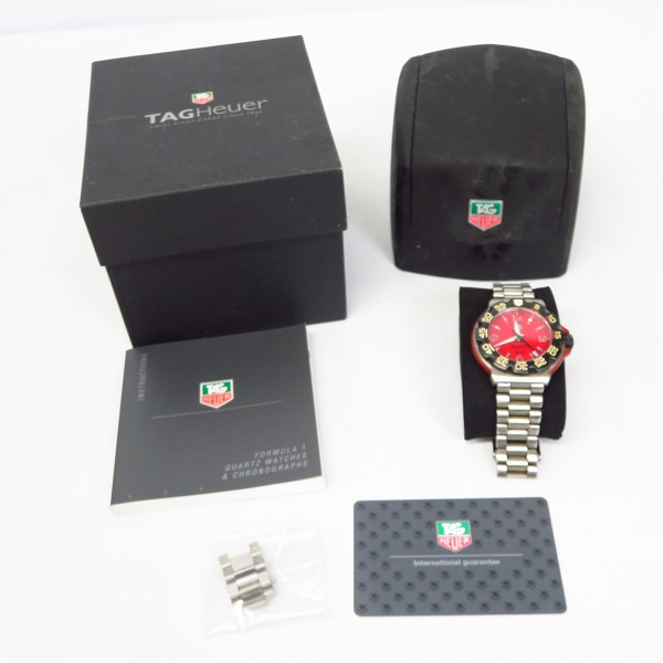 実際に弊社で買取させて頂いたTAG HEUER/タグホイヤー FORMULA 1/フォーミュラ 1 腕時計 WAC1113-0【動作未確認】の画像 7枚目
