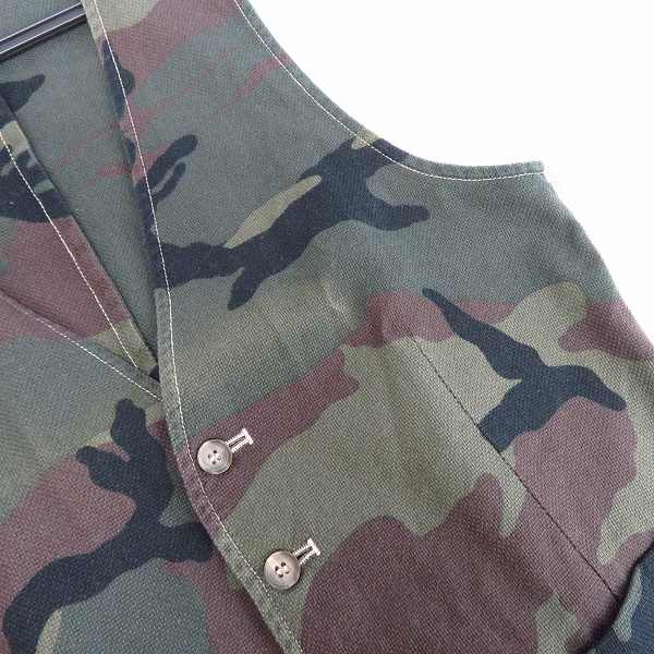 実際に弊社で買取させて頂いたHYDROGEN/ハイドロゲン カモフラ/迷彩柄/チェック柄 等 ベスト/ジレ 4点セットの画像 2枚目