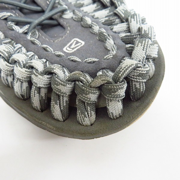 実際に弊社で買取させて頂いたKEEN/キーン UNEEKSTRIPES サンダル BR010615/27.0の画像 6枚目
