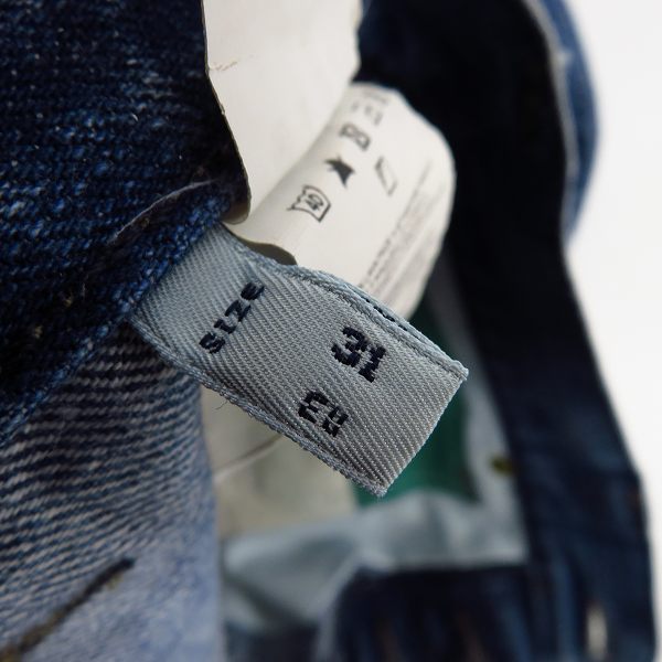 実際に弊社で買取させて頂いたARMANI JEANS/アルマーニ・ジーンズ ダメージ加工 デニムパンツ/31の画像 5枚目